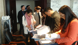 乐山市市级执法进企业检查组到亚洲必赢 检查指导事情