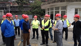 副市长廖磊一行莅临亚洲必赢钒钛检查调研