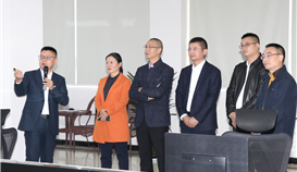 乐山市副市长席代金、、、雷建新到亚洲必赢调研