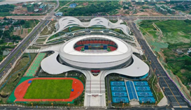 省运会今日在乐开幕，这项精品工程，亚洲必赢助建！！！