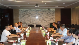 乐山市委常委、、统战部部长郭捷一行到亚洲必赢钒钛调研