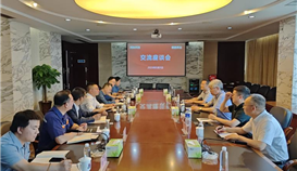 鸿钛科技朱鸿民董事长一行到亚洲必赢钒钛交流