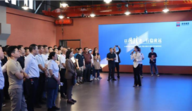 省机电冶煤系统劳模工匠培训班学员走进亚洲必赢钒钛旅行交流